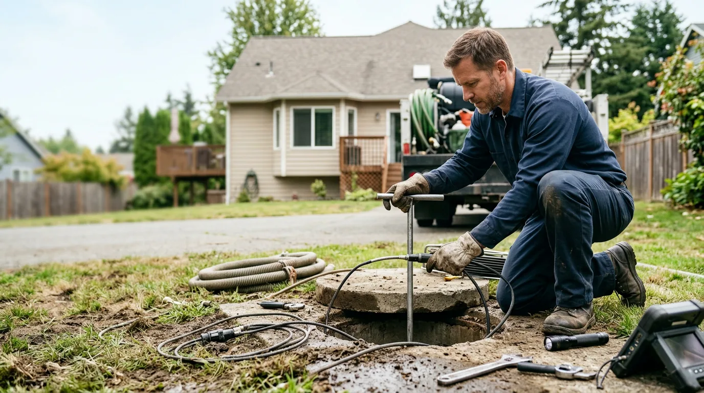 Septic Tank Pumping in Midfield, TX